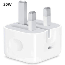 将图片加载到图库查看器，20W/35W/40W Charger Set British Standard Wall Charger PD Fast Charging Protocol Dual Type-C Mobile Phone Accessories for iPhone