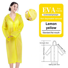 将图片加载到图库查看器，Adult Thickened Non-Disposable One-Piece Raincoat for Outdoor Travel Climbing Waterproof Universal Rain Gear