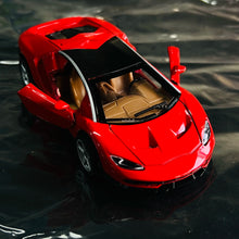 将图片加载到图库查看器，Simulated alloy super cool sports car model, boy's birthday cake decoration ornament