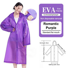 将图片加载到图库查看器，Adult Thickened Non-Disposable One-Piece Raincoat for Outdoor Travel Climbing Waterproof Universal Rain Gear