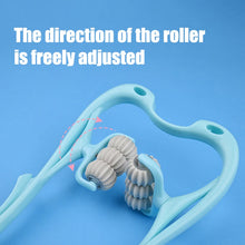 将图片加载到图库查看器，Cervical Neck Massager, Manual Neck Clamp Multifunctional Kneading Roller 6-Ball Shoulder And Neck Relaxation Massager