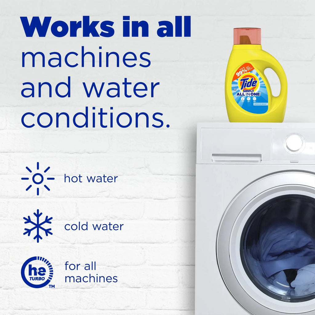 Liquid Laundry Detergent, Refreshing , 24 Loads, 32 fl oz