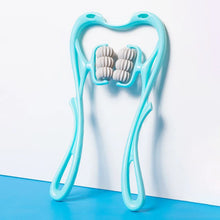 将图片加载到图库查看器，Cervical Neck Massager, Manual Neck Clamp Multifunctional Kneading Roller 6-Ball Shoulder And Neck Relaxation Massager