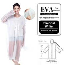 将图片加载到图库查看器，Adult Thickened Non-Disposable One-Piece Raincoat for Outdoor Travel Climbing Waterproof Universal Rain Gear