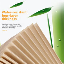 将图片加载到图库查看器，40 Pas Whole Box Bamboo Pulp l Color 4 Layer able Fly Use Facial Towel Paper Napkin Hygienic Paper Towel