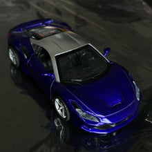 将图片加载到图库查看器，Simulated alloy super cool sports car model, boy's birthday cake decoration ornament