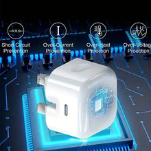 将图片加载到图库查看器，20W/35W/40W Charger Set British Standard Wall Charger PD Fast Charging Protocol Dual Type-C Mobile Phone Accessories for iPhone