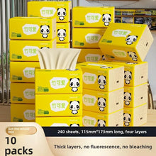 将图片加载到图库查看器，40 Pas Whole Box Bamboo Pulp l Color 4 Layer able Fly Use Facial Towel Paper Napkin Hygienic Paper Towel
